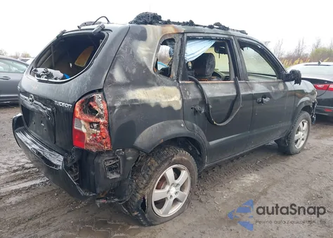 2008 Hyundai Tucson Gls from USA, damaged, VIN KM8JM12B98U895954